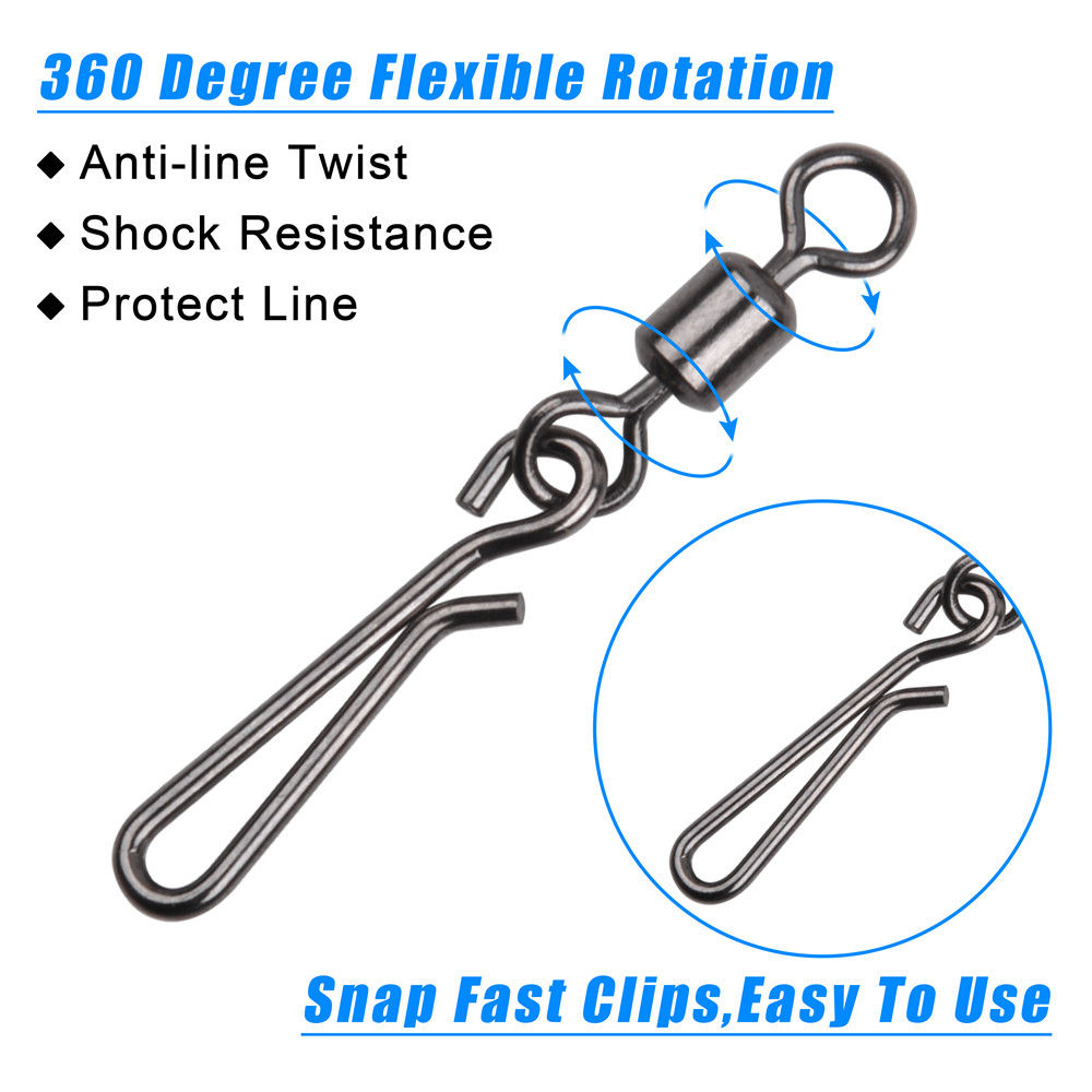 Girelle e moschettoni da 30 pe - Fishing Hook Stainless Steel recensione e prezzo