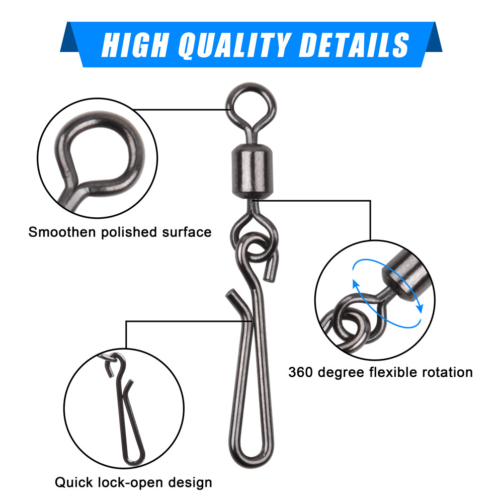 Girelle e moschettoni da 30 pe - Fishing Hook Stainless Steel recensione e prezzo